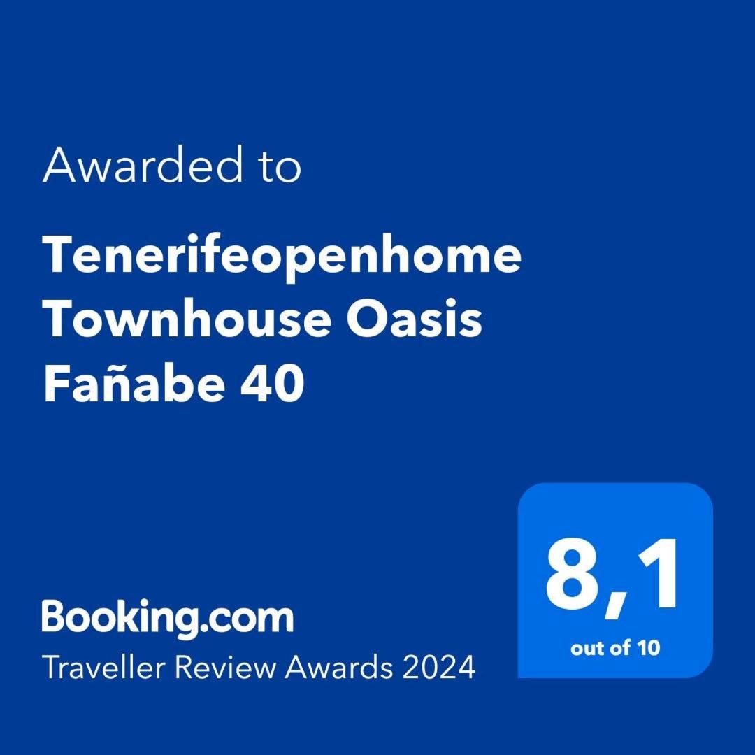 Tenerifeopenhome Townhouse Oasis Fanabe 40 Costa Adeje  Kültér fotó